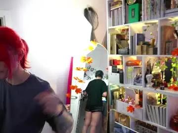 fox_and_dog — GOAL:  what under t-shirts? [0 tokens remaining] pvt is open    #goth  #bdsm #strapon #redhead #lesbian