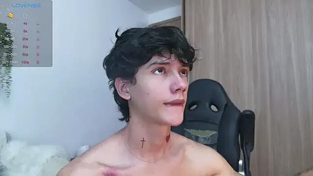 badboy_one_ — CumShow on leg + eat the cum